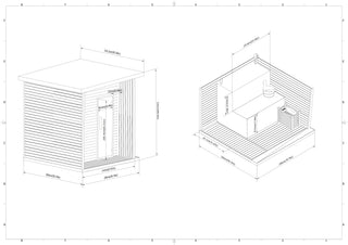 Black Square Sauna