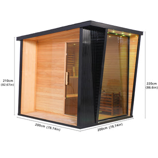 Black Square Sauna