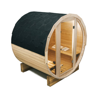 4.9 feet Hemlock barrel sauna